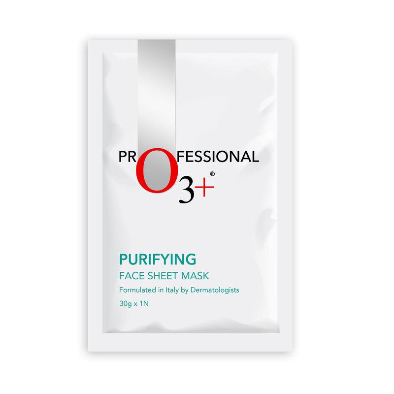 o3+ purifying face sheet mask