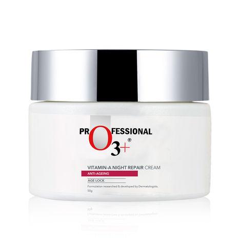 o3+ vitamin-a night repair anti-ageing cream(50gm)