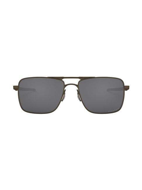 oakley grey square polarized sunglasses for men
