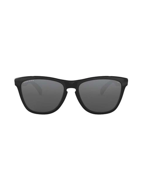 oakley 0oo9013 grey prizm frogskins wayfarer - 55 mm