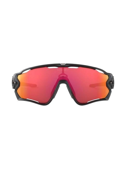 oakley 0oo9290 red prizm jawbreaker wraparound sunglasses - 31 mm