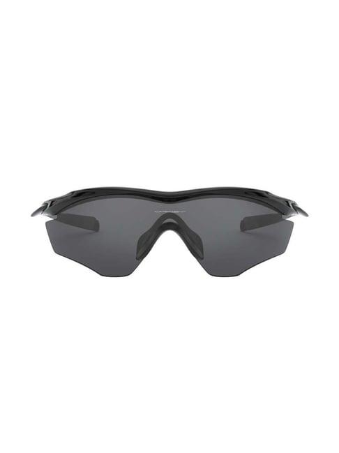 oakley 0oo9343 grey prizm m2 frame xl wraparound sunglasses - 55 mm