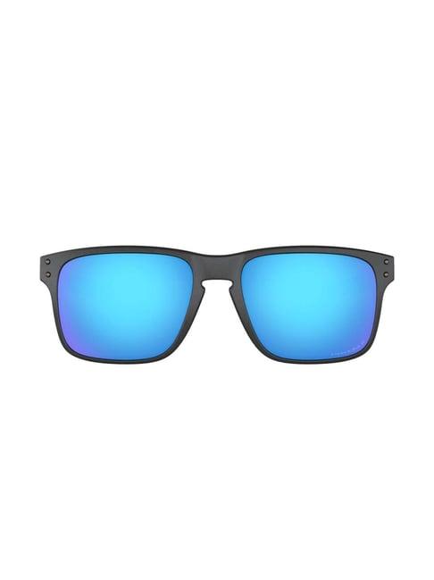oakley 0oo9384 light blue prizm holbrook mix square sunglasses - 57 mm