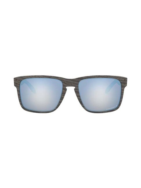 oakley 0oo9417 light blue prizm holbrook xl square sunglasses - 59 mm