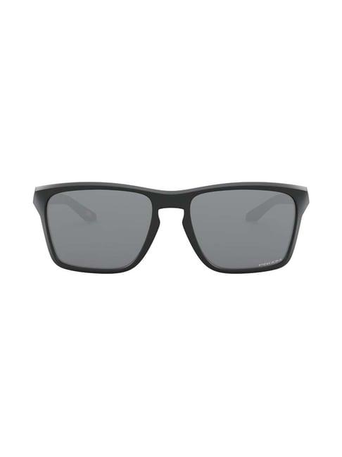 oakley 0oo9448 light grey prizm sylas square sunglasses - 57 mm