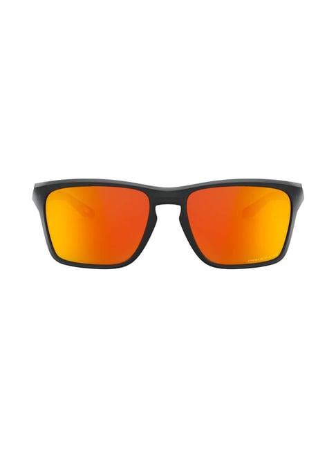 oakley 0oo9448 red prizm sylas square sunglasses - 57 mm