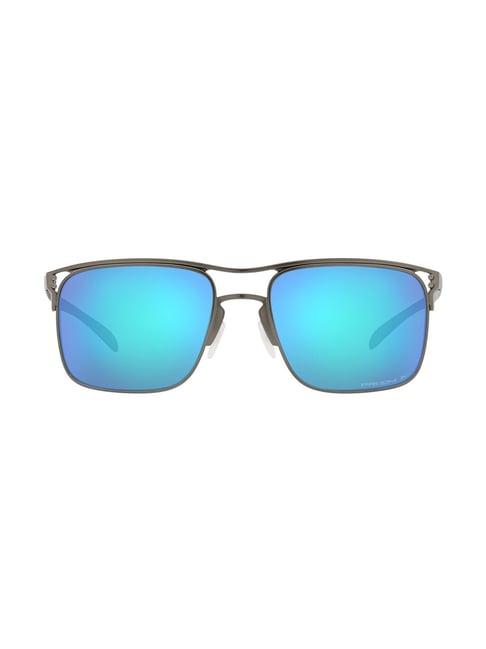 oakley blue square polarized sunglasses for men