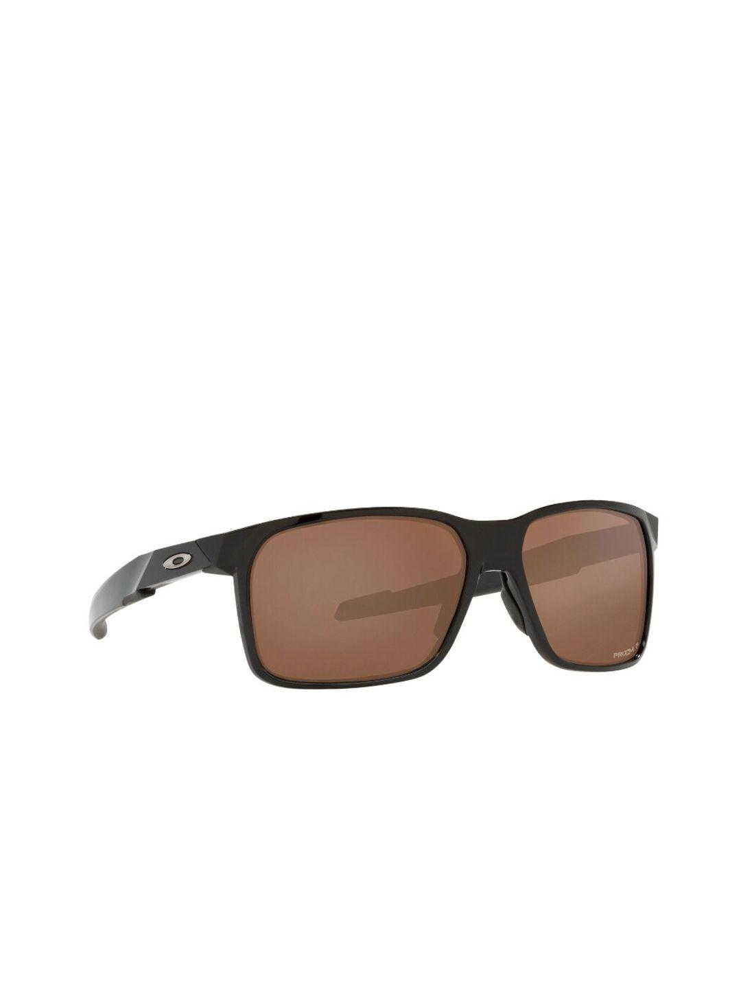 oakley men rectangle sunglasses with polarised lens 888392545589