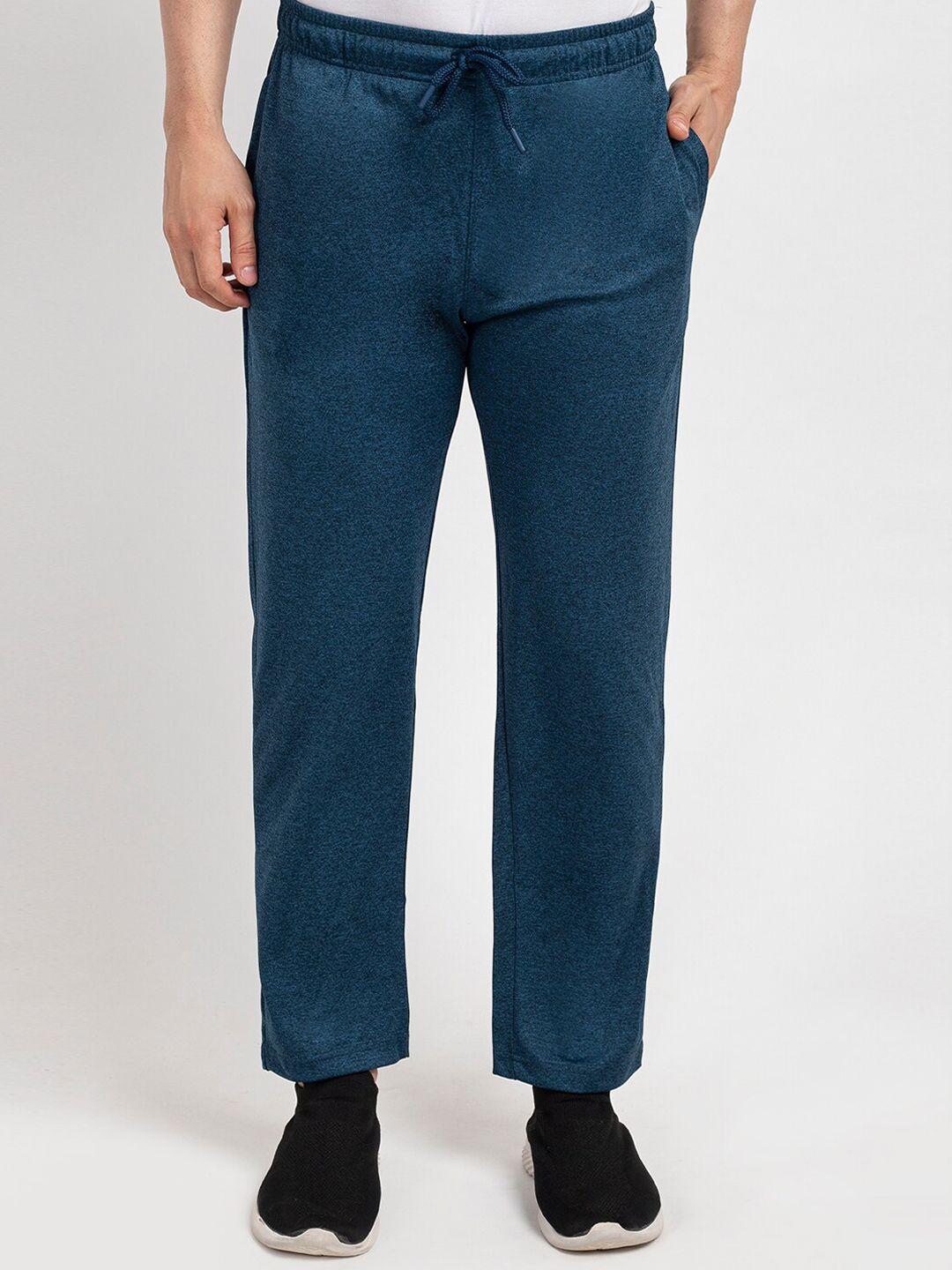 oakmans men blue cotton track pants