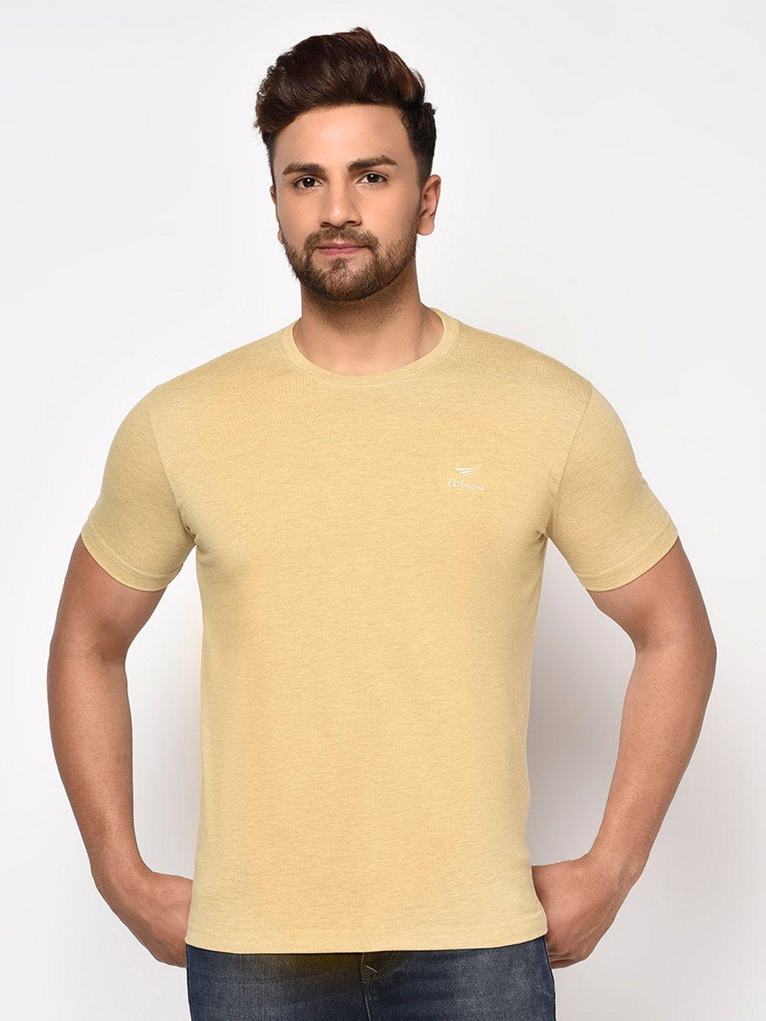 oakmans round neck short sleeves cotton t-shirt