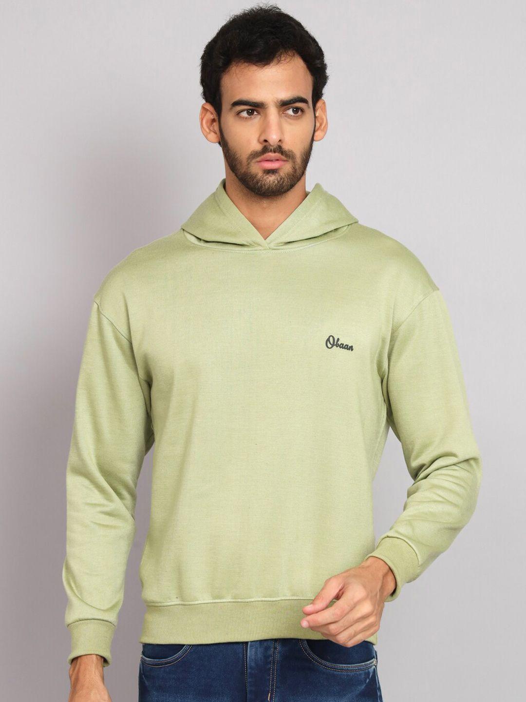 obaan cotton hooded sweatshirt