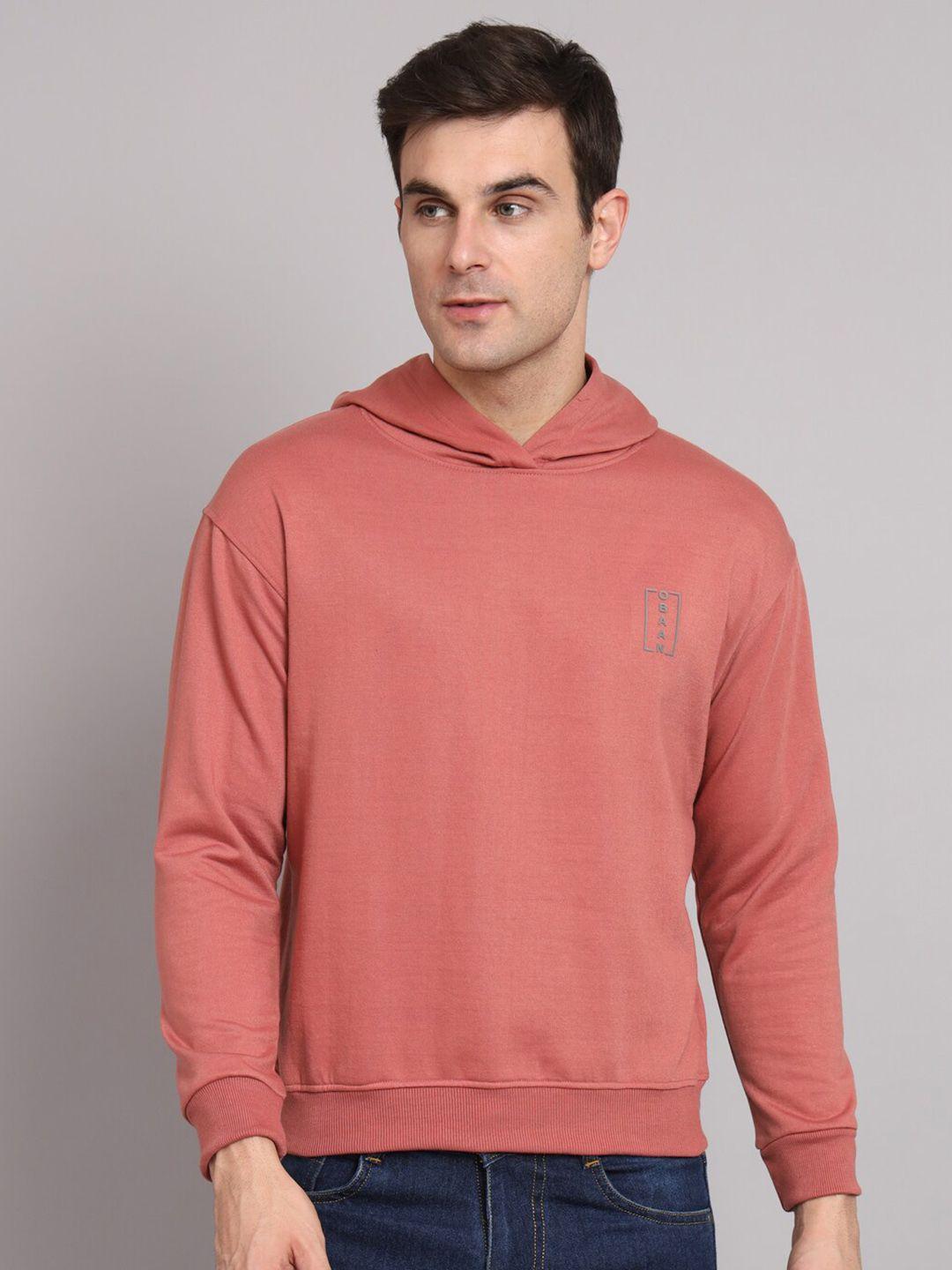 obaan hooded pullover cotton sweatshirt