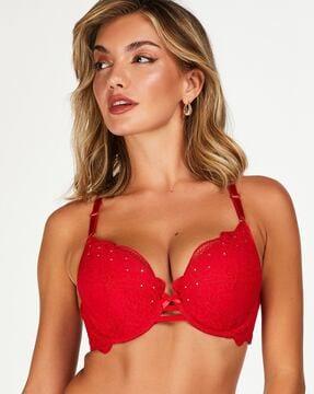 oceana padded underwired push-up bra