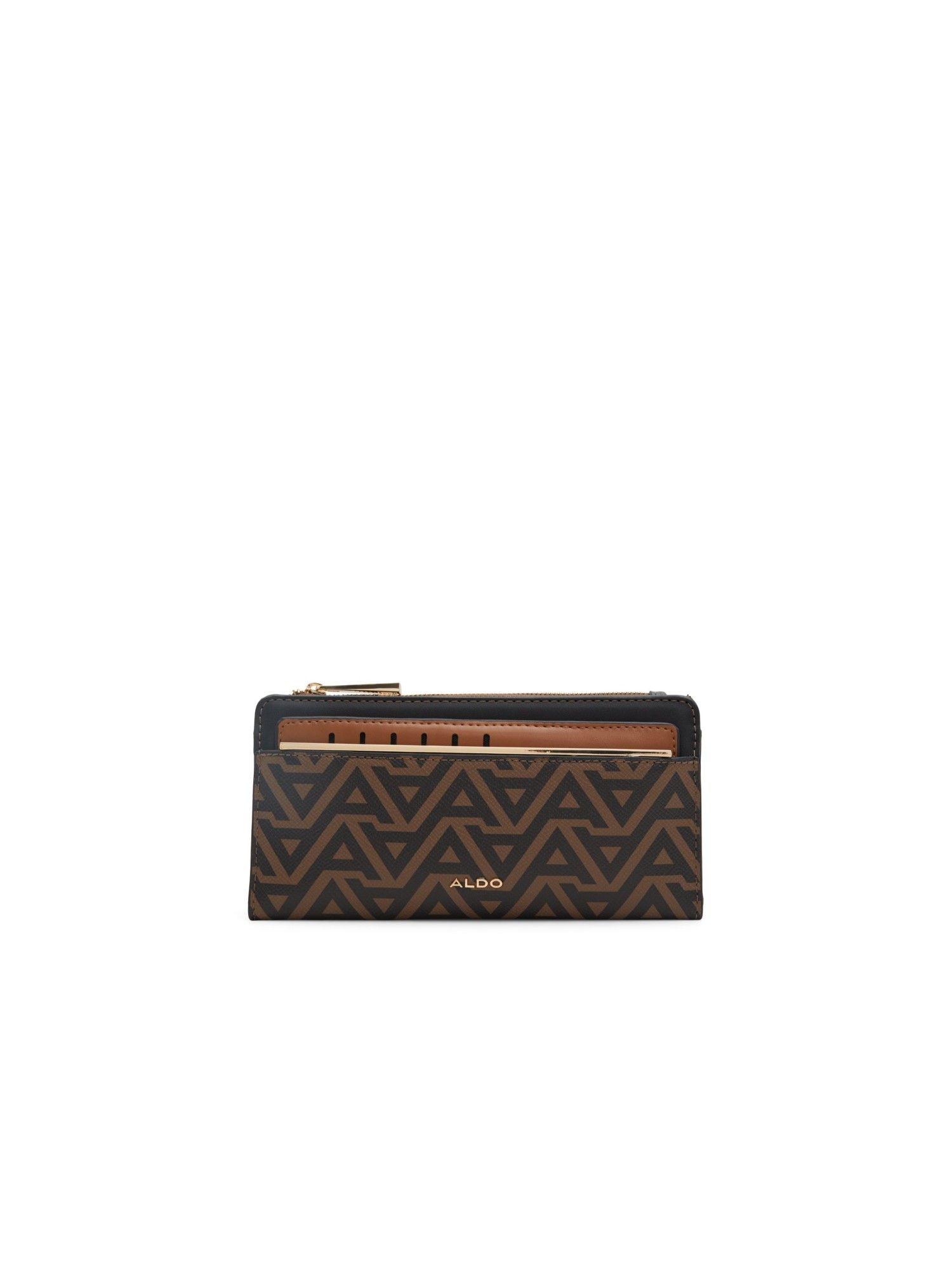 ocoissa women's brown wallet with card holder