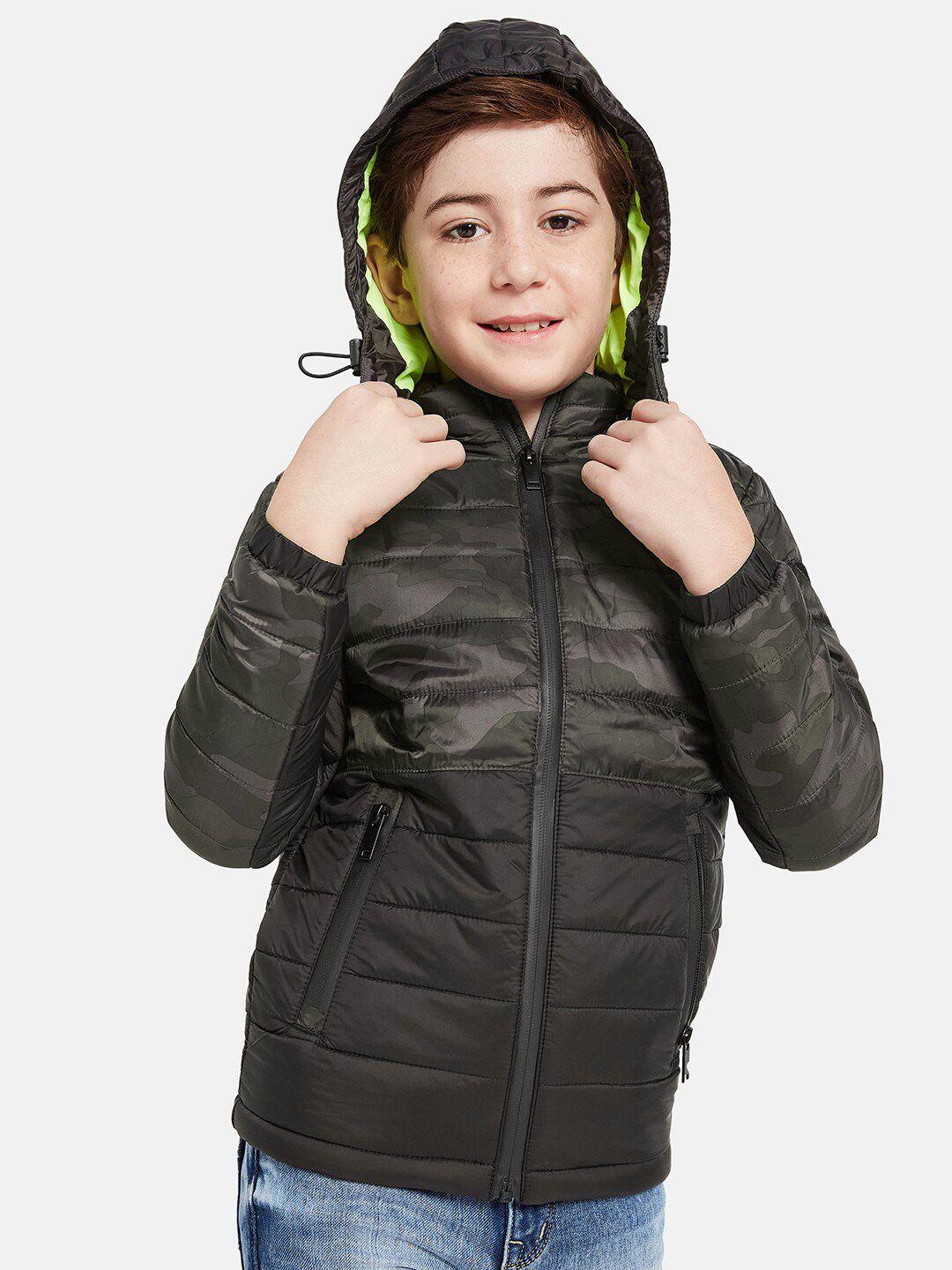 octave boys hooded puffer jacket