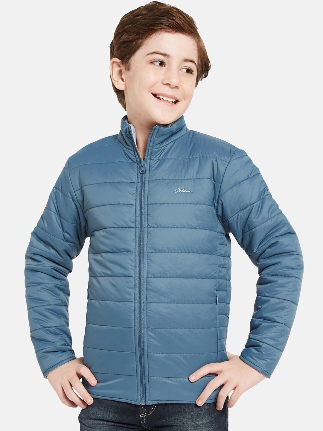 octave boys stand collar puffer jacket