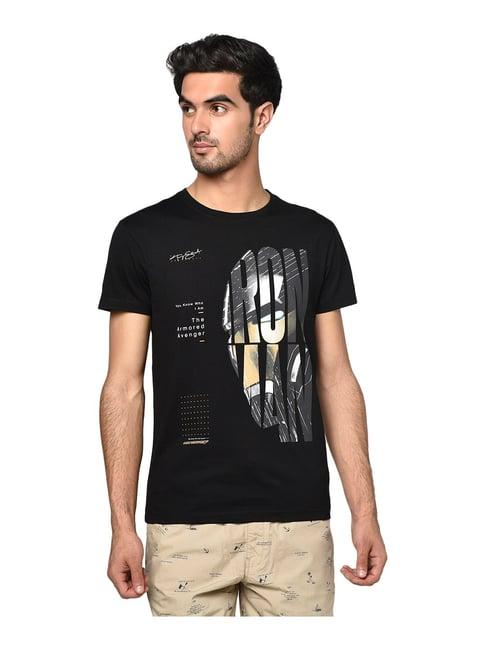 octave black crew t-shirt