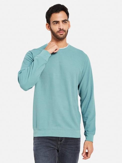 octave blue regular fit sweatshirt