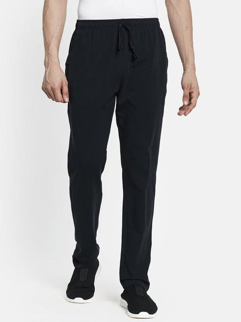 octave dark navy regular fit trackpants