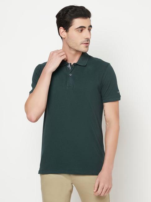 octave green polo t-shirt