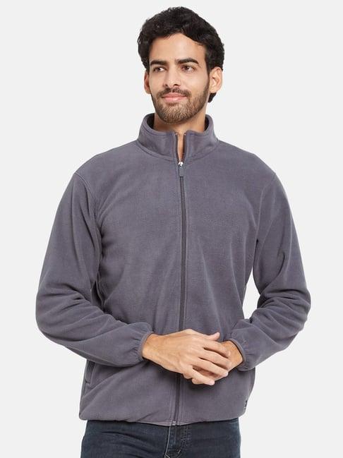 octave grey regular fit sweatshirt