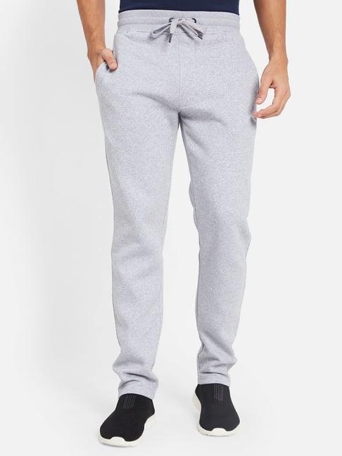 octave grey regular fit trackpants