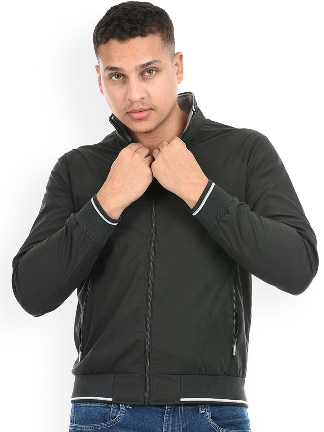 octave men bomber with embroidered jacket