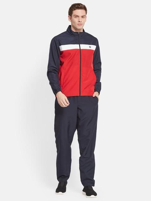 octave multi regular fit colour block tracksuits