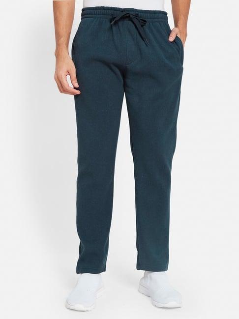 octave navy regular fit trackpants