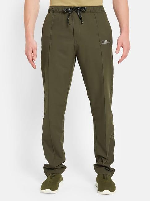 octave olive regular fit trackpants