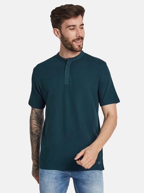 octave pacific regular fit henley t-shirt