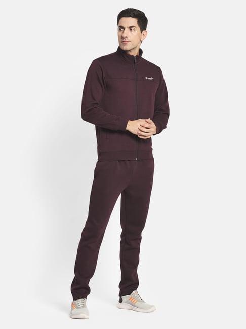 octave wine regular fit tracksuit