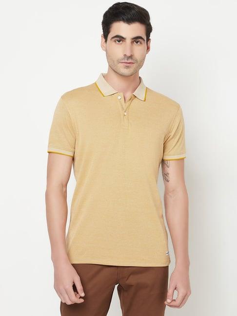 octave yellow polo t-shirt