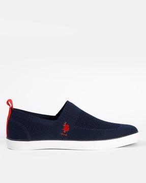 octavial textured slip-on casual shoes