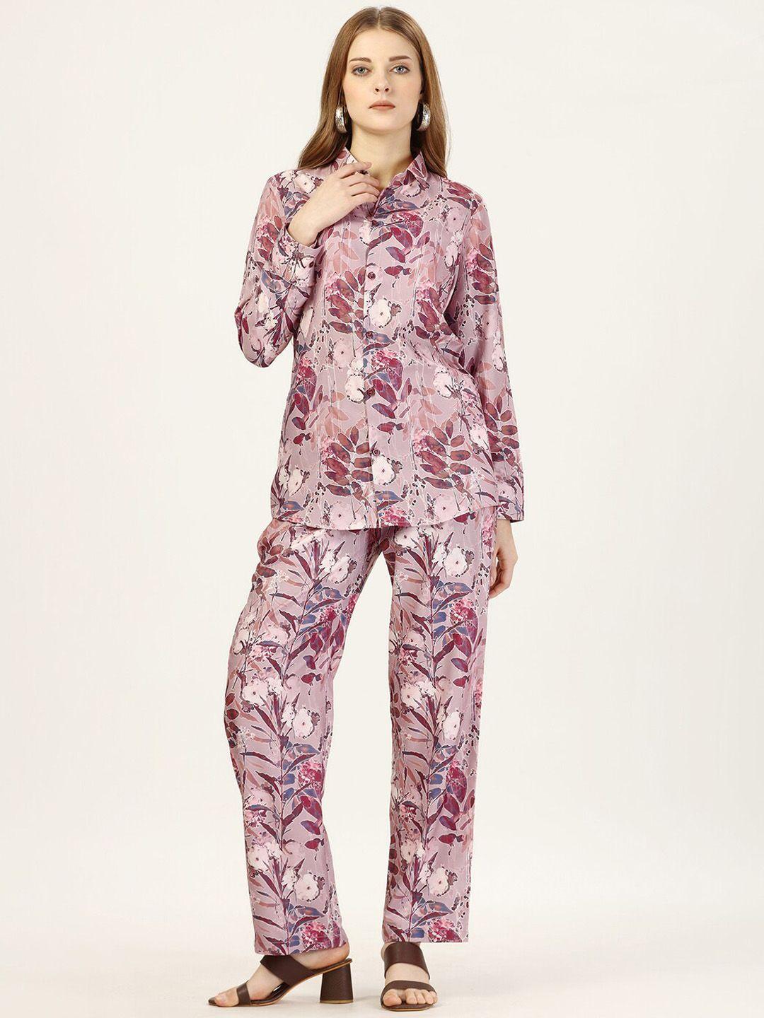 octics printed shirt with trouser