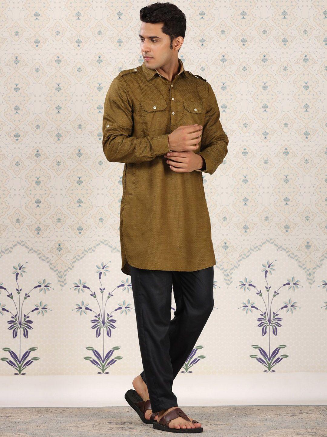 ode by house of pataudi pathani kurta with salwar