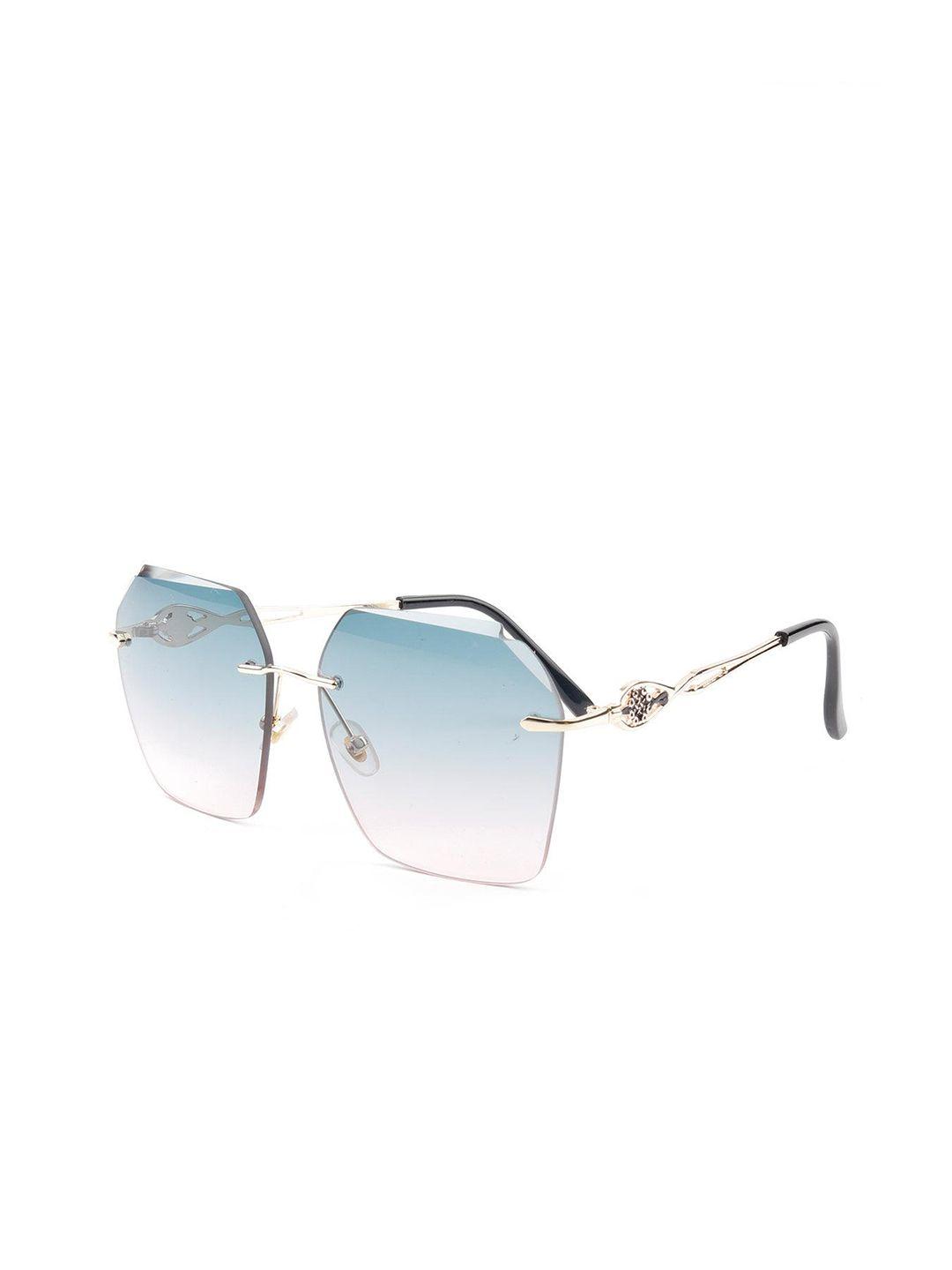odette women rectangle sunglasses with uv protected lens