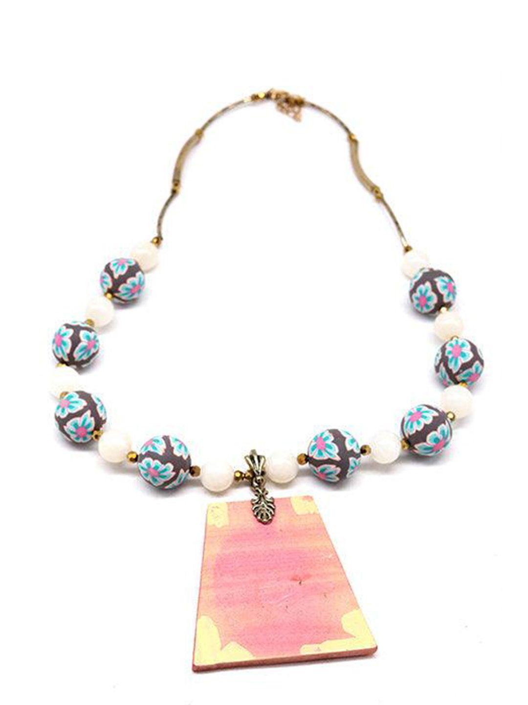 odette beaded statement necklace