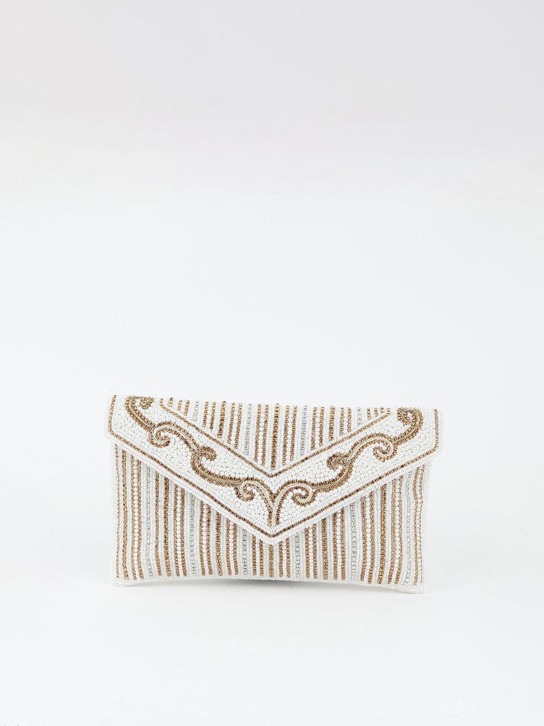 odette embellished envelope clutch