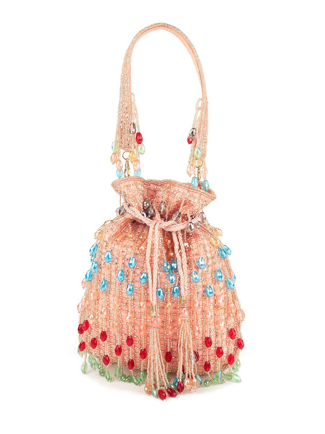 odette embellished potli bag