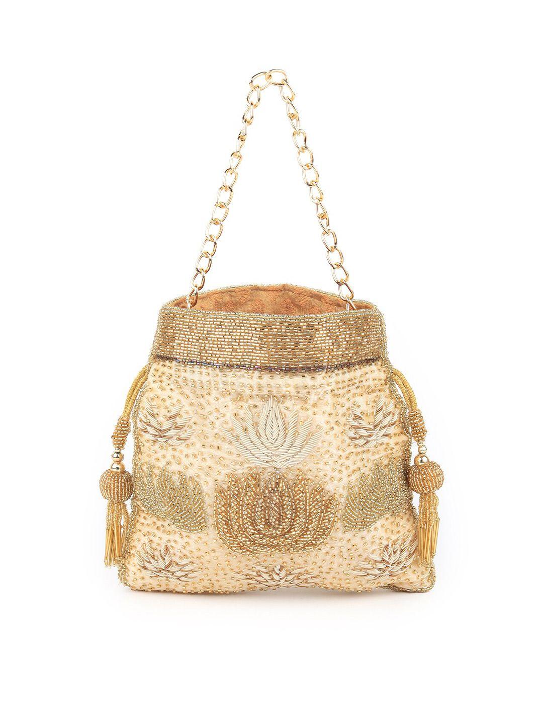 odette embellished potli clutch