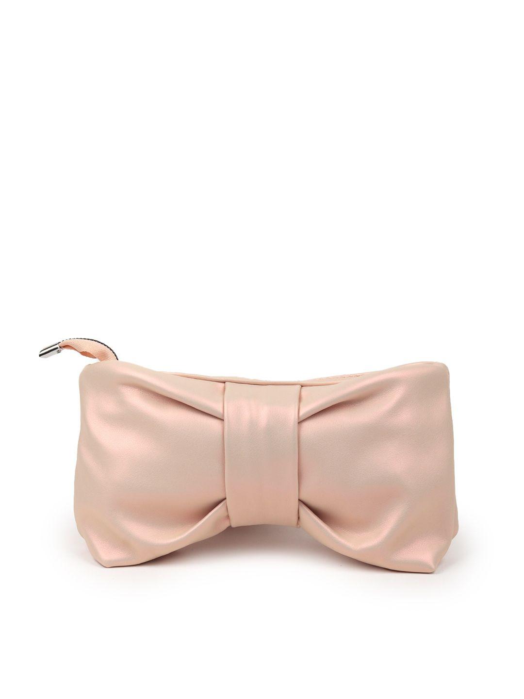 odette handheld bag with bow detail