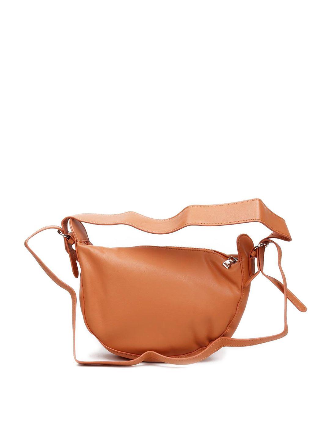 odette leather structured sling bag