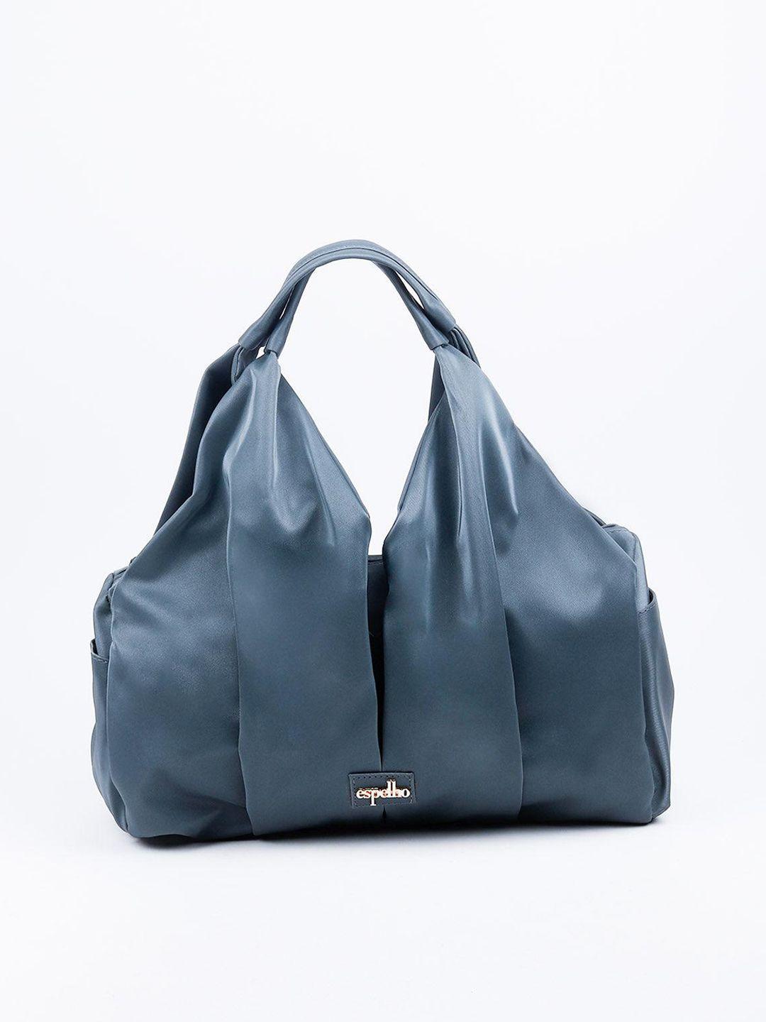 odette pleated oversized shopper hobo bag