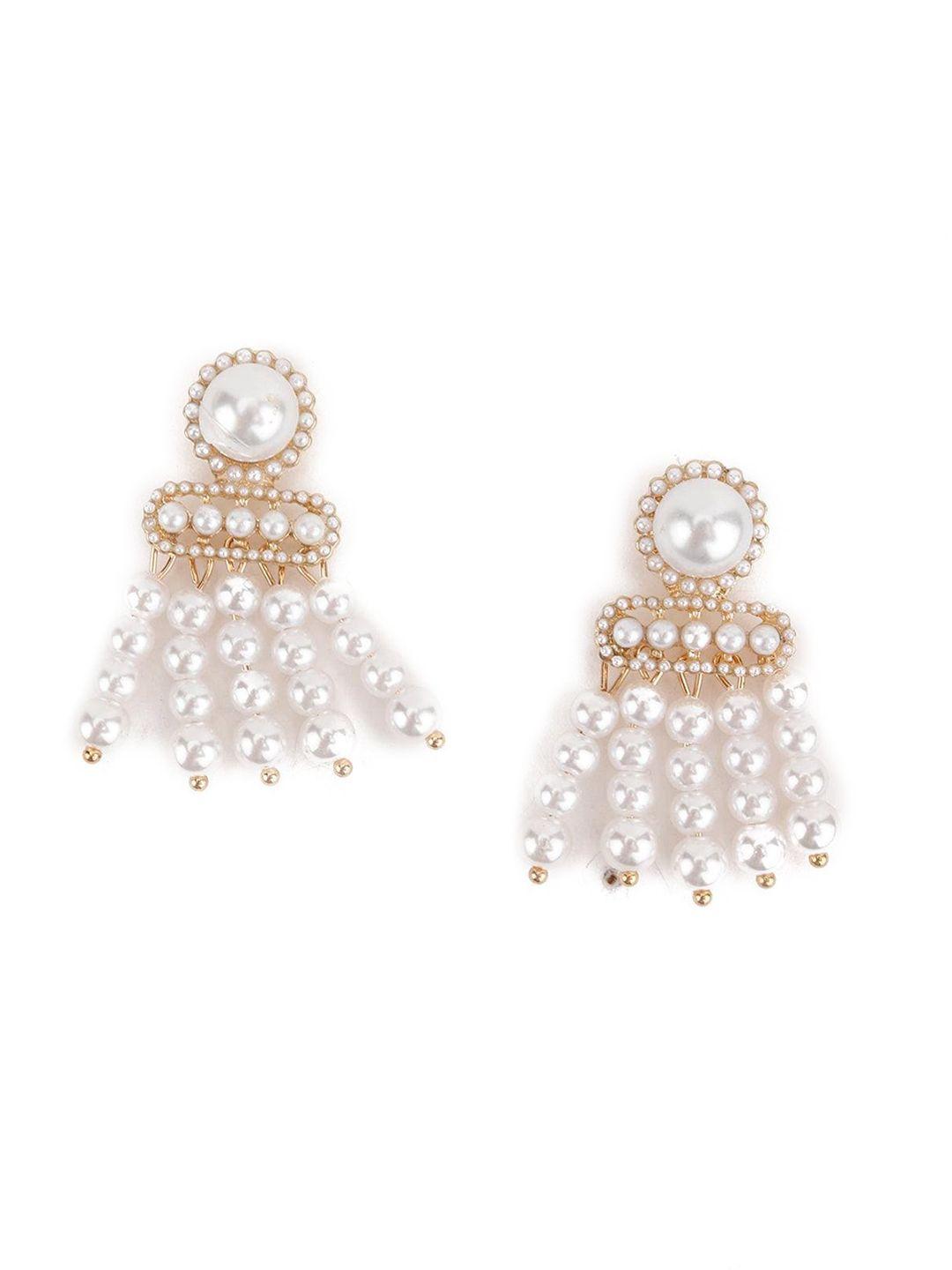 odette white classic studs earrings