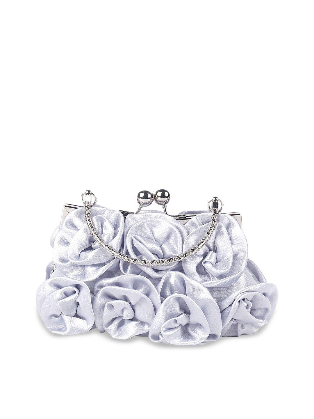 odette white embellished purse clutch