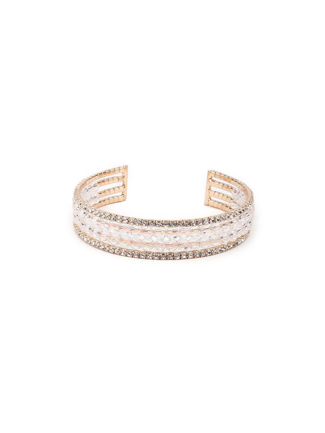 odette women gold-plated bangle-style bracelet