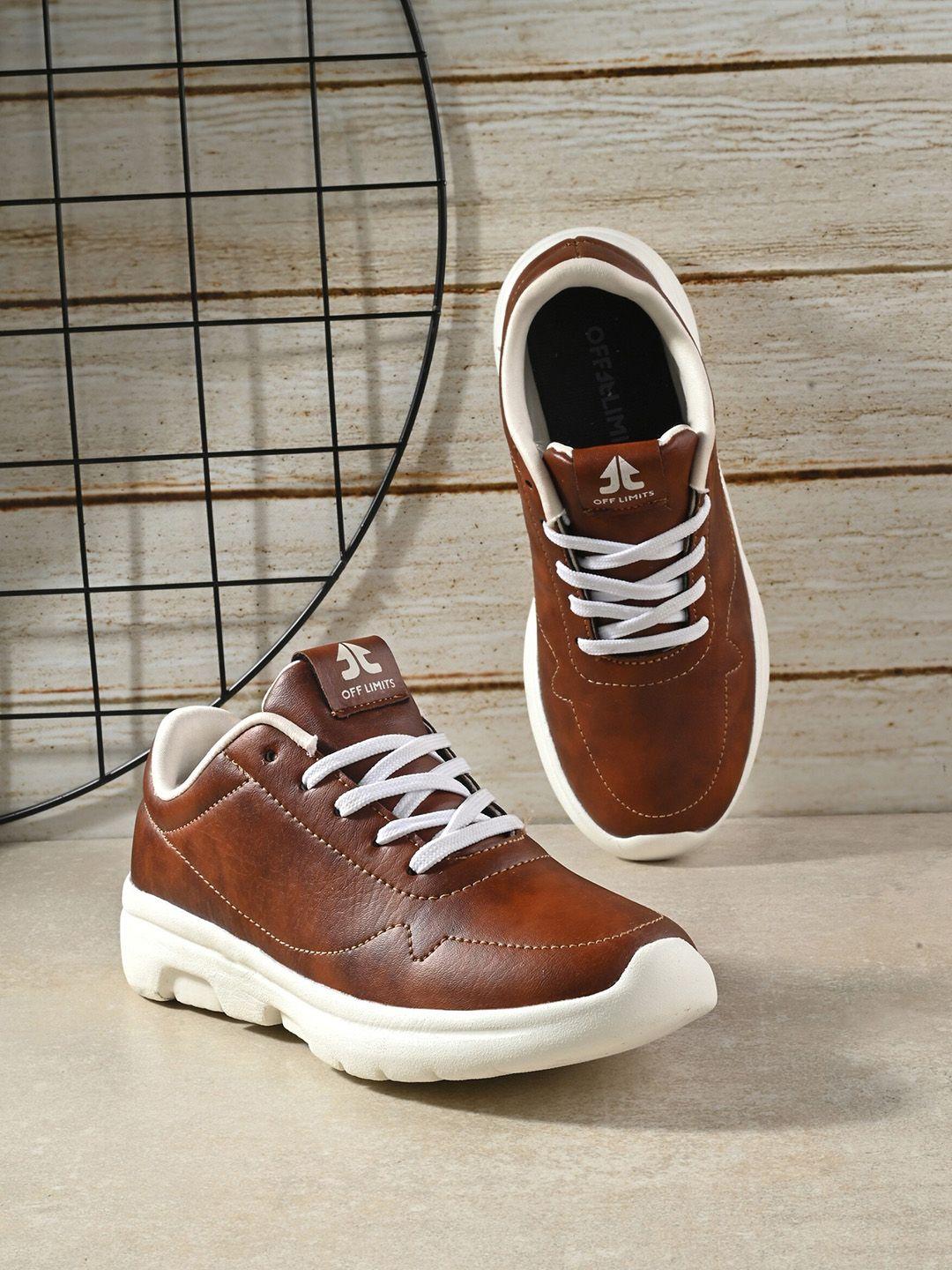 off limits boys lightweight contrast sole sneakers