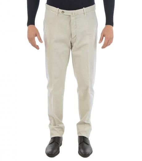 off white stretch chino pants