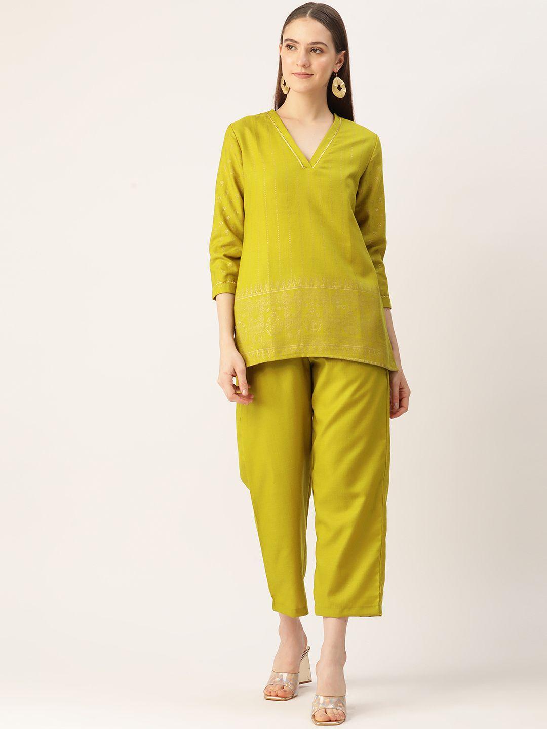 off label printed tunic with trousers